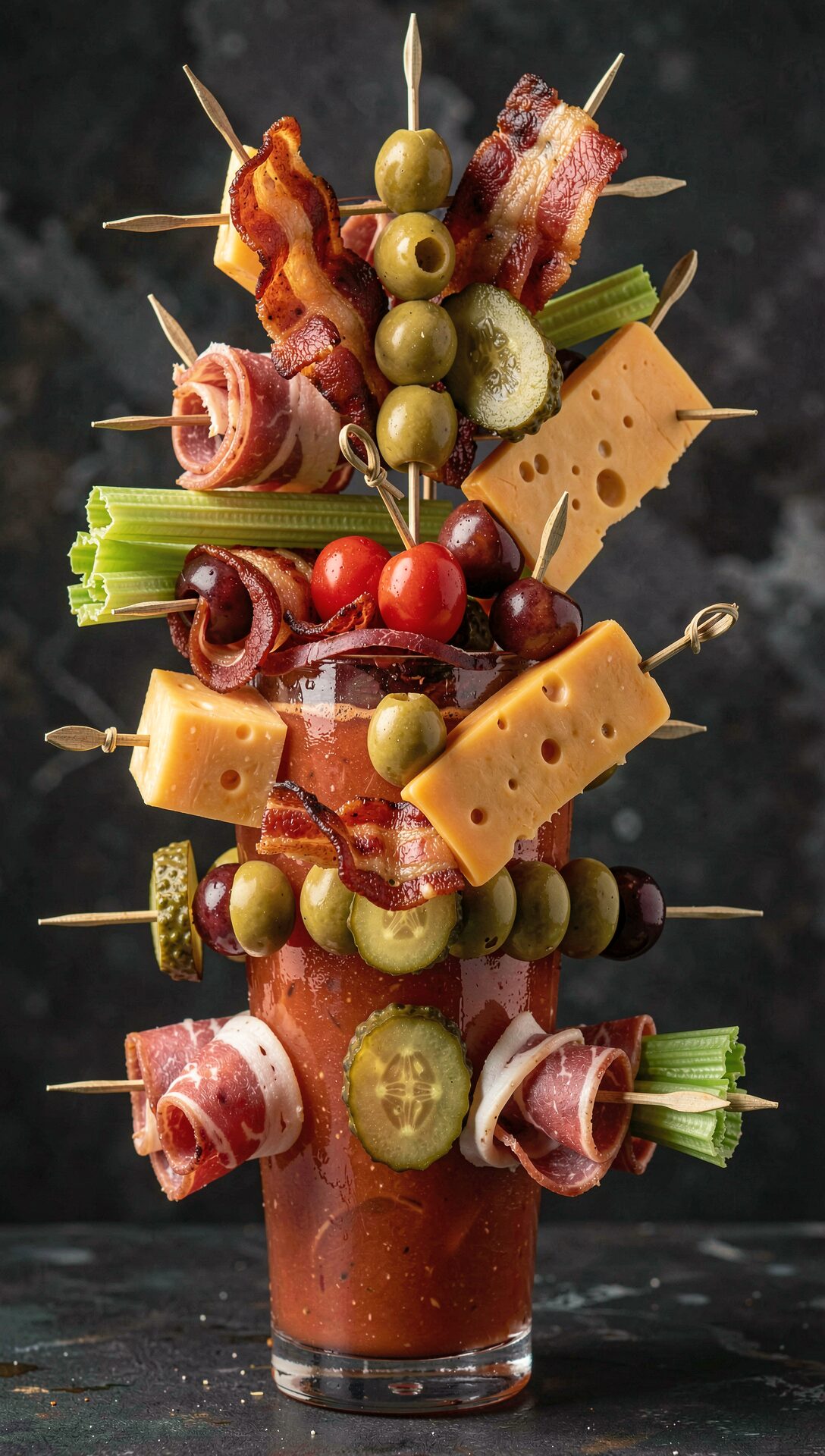 The Perfect Bloody Mary Garnish — How Far Is Too Far?