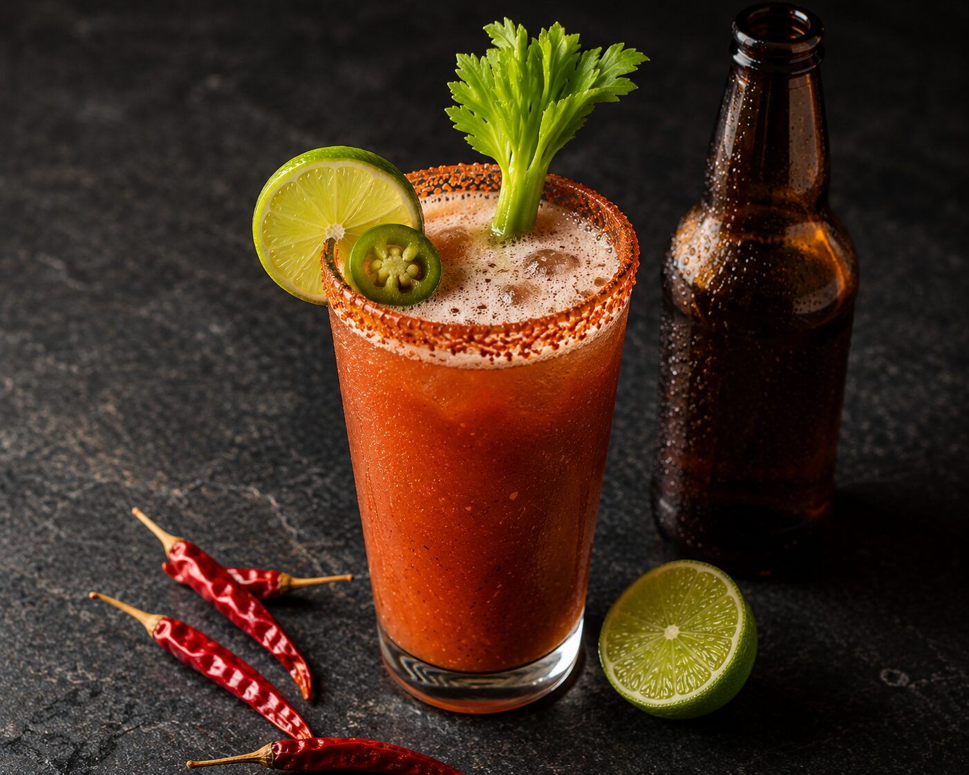 The Michelada — Mexican beer Bloody Mary