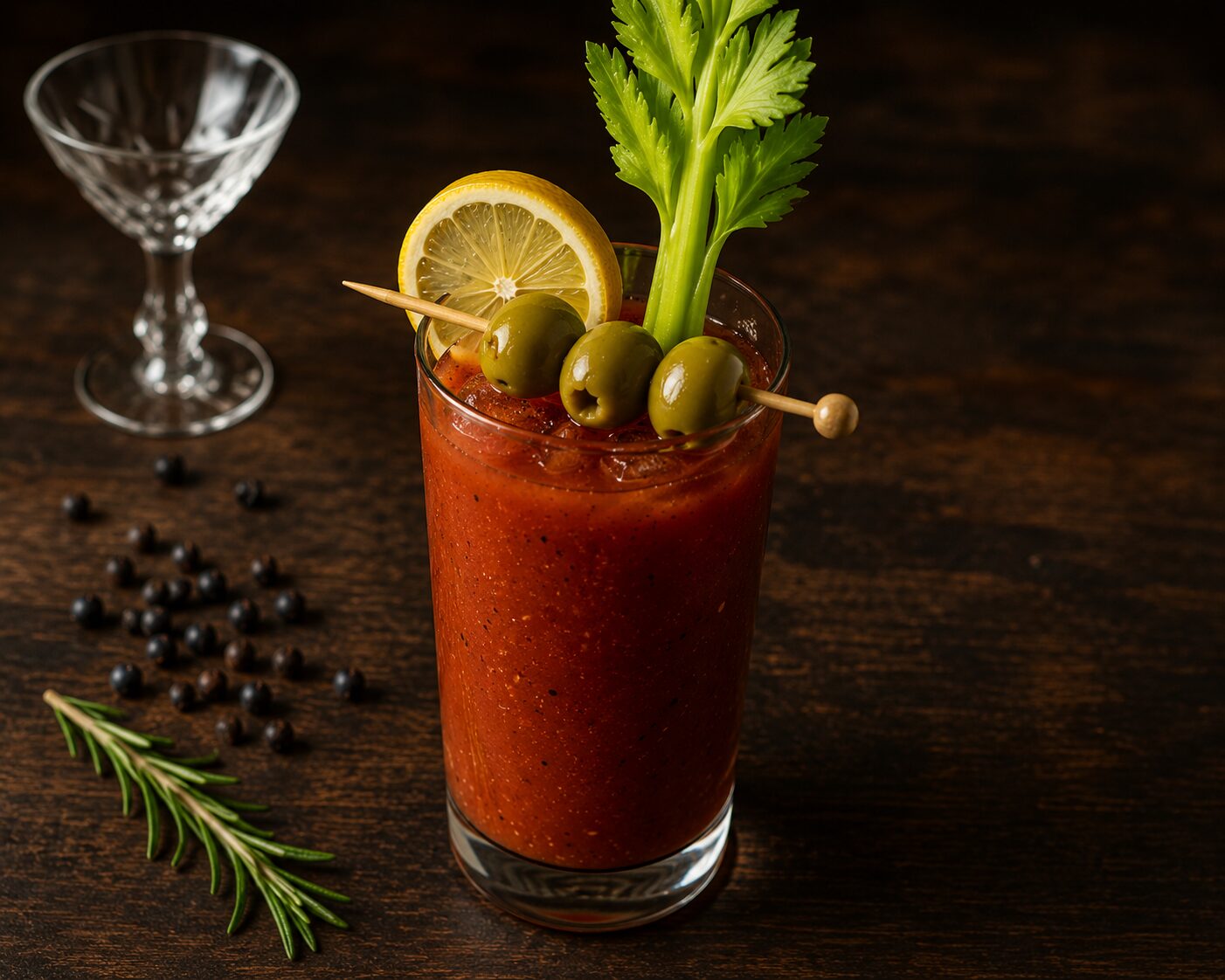 The Red Snapper — Bloody Mary made with gin